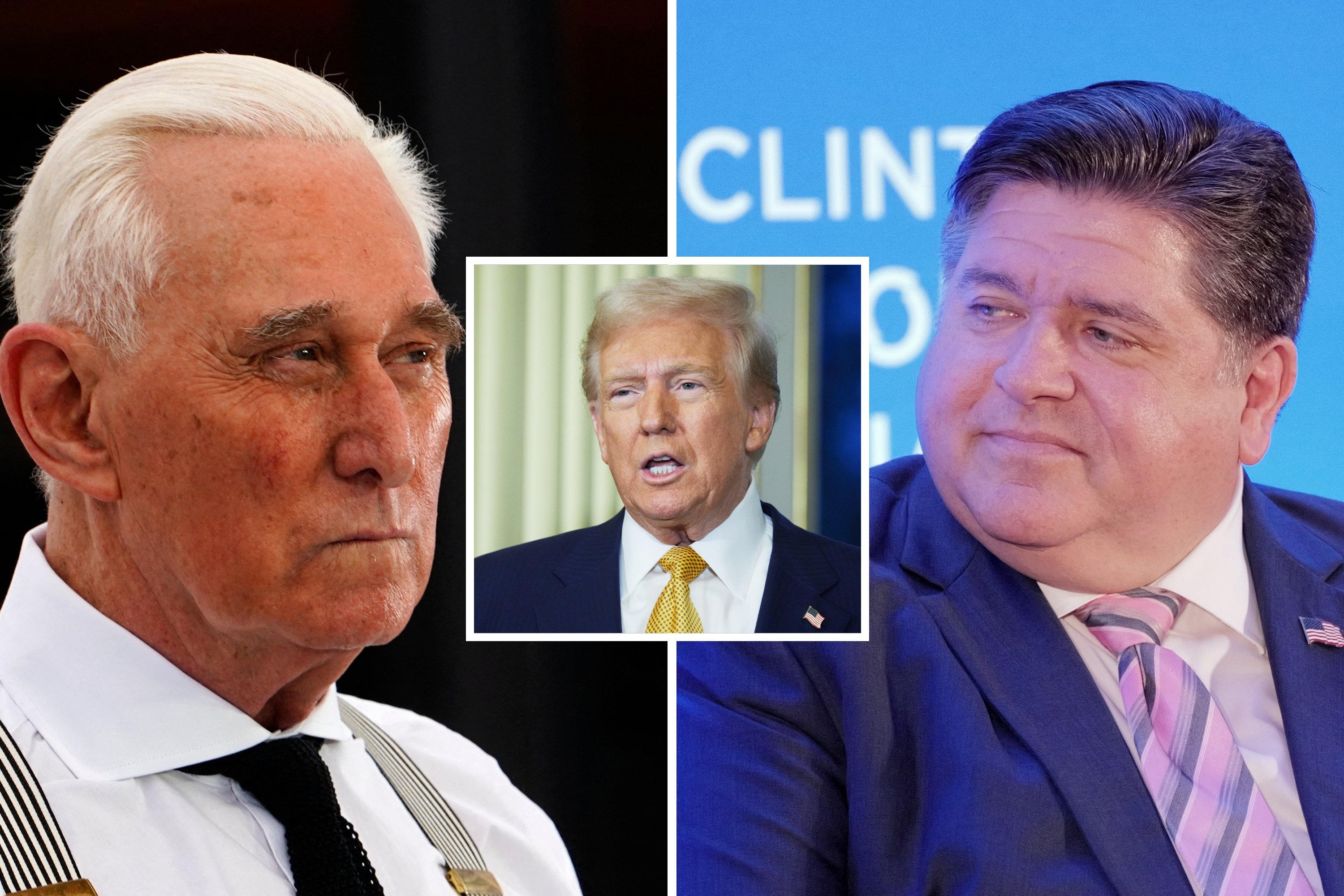 Roger Stone Urges Trump to Sue Illinois Governor for Calling Him a 'Rapist'