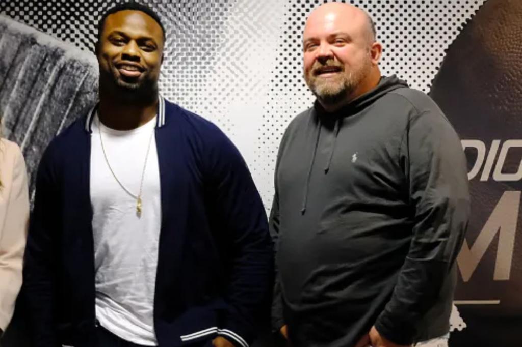 Chris Carlin reunites with Bart Scott at ESPN New York