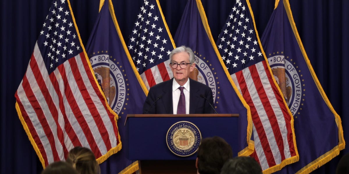 The Fed penciled in 2 interest-rate cuts for 2025 — but Powell said nothing is final given the uncertainty around Trump's trade policies