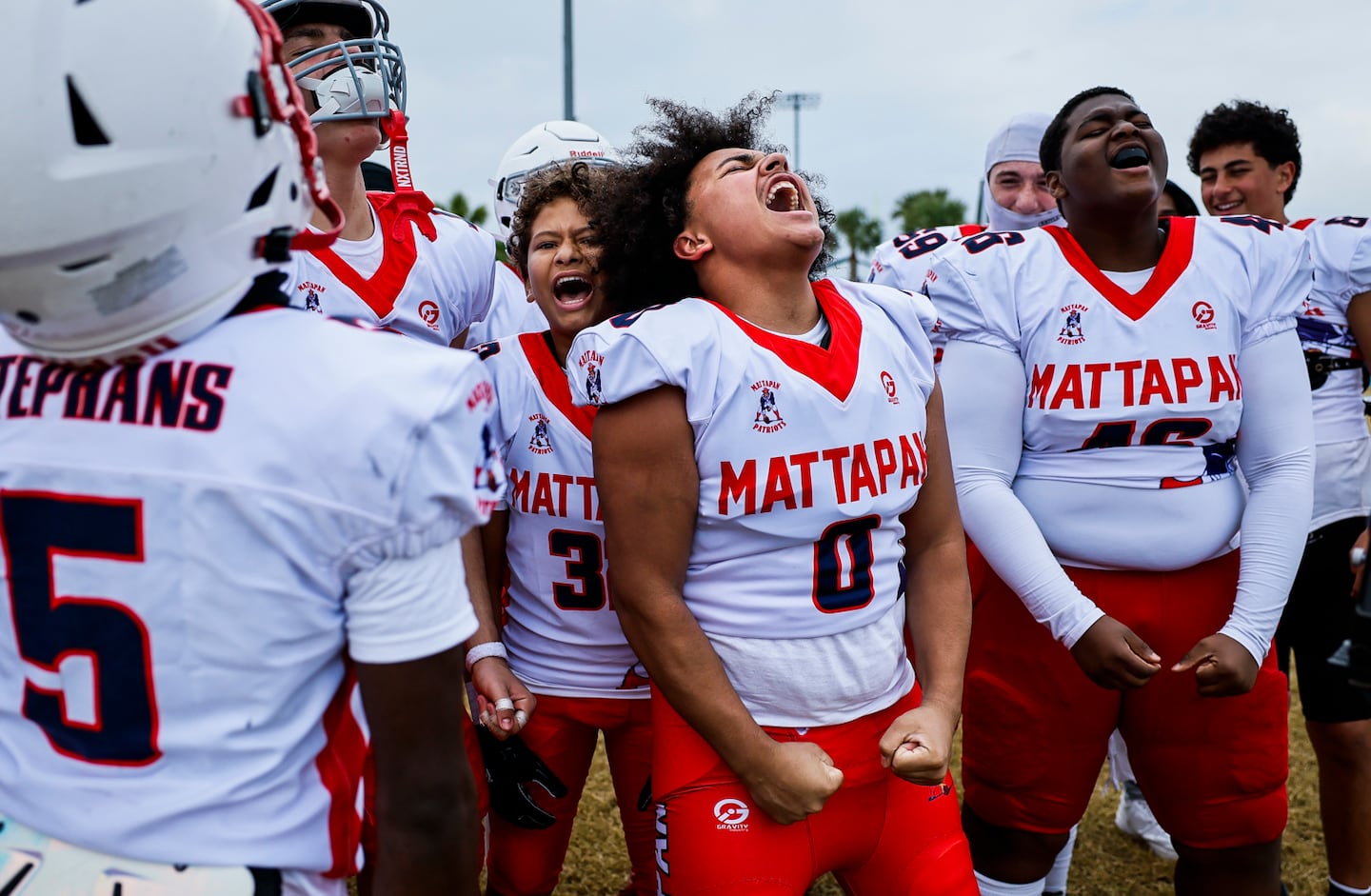 Mattapan Patriots football, cheer teams compete at AYF nationals