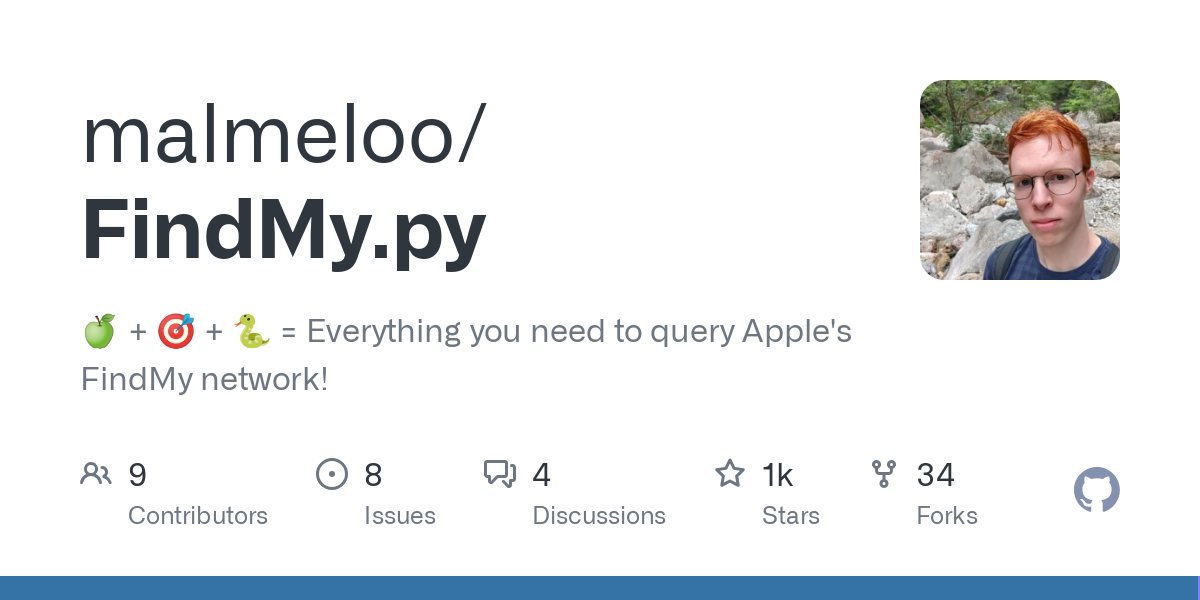 Query Apple's FindMy Network with Python