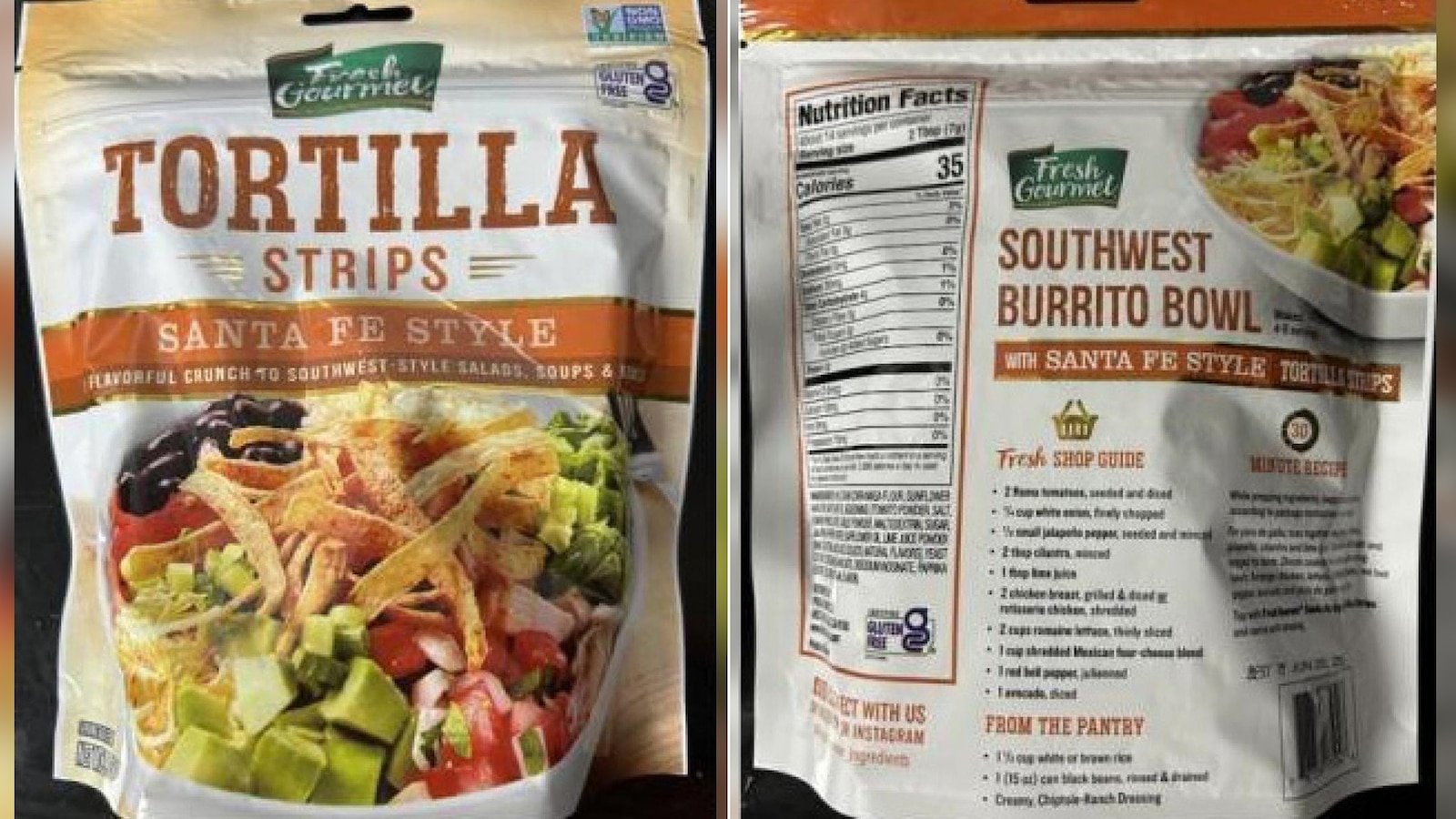 Tortilla strips in 22 states contain wheat allergen contamination: FDA