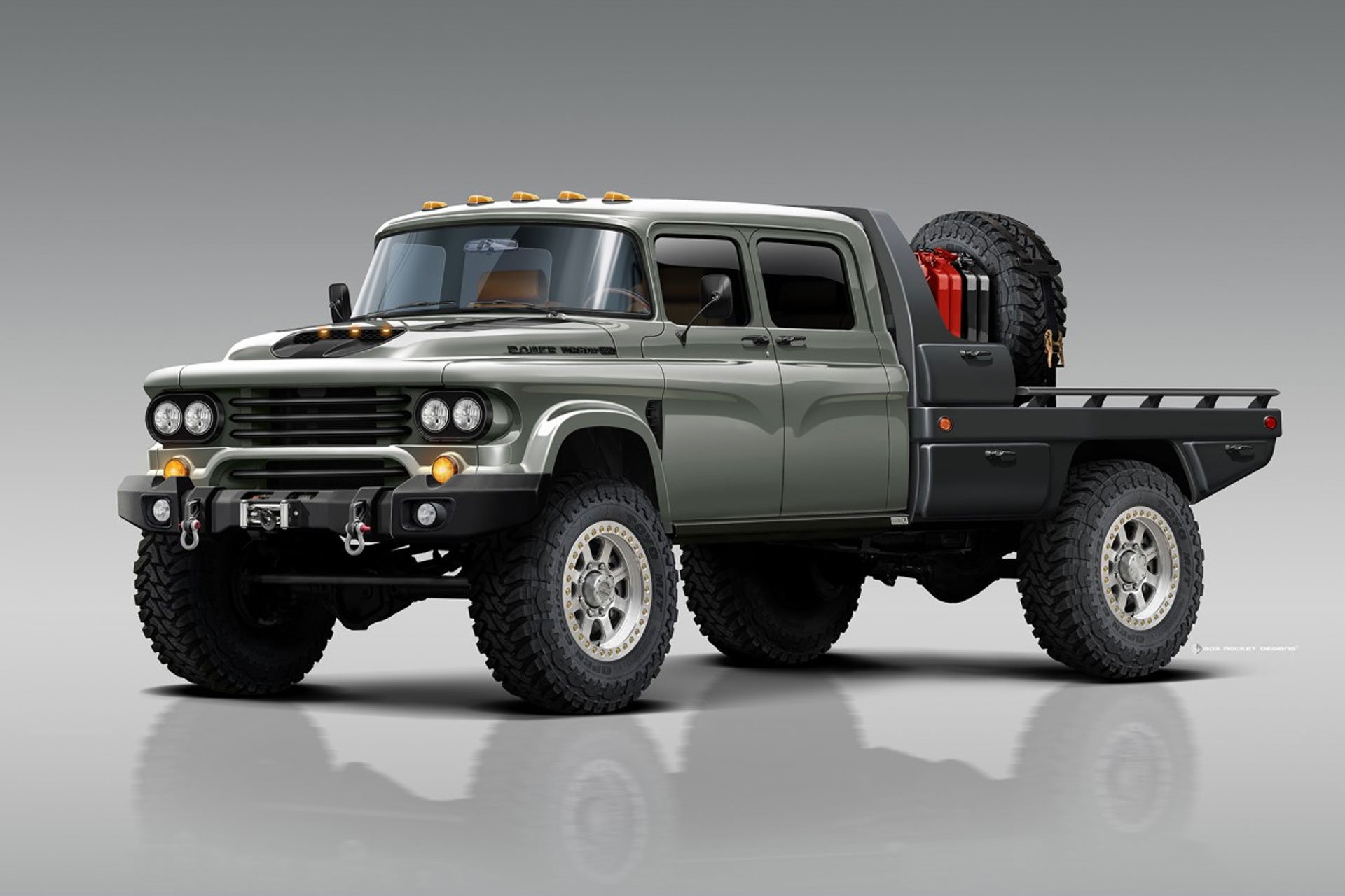 Project S.W.E.A.T. 1962 Dodge Power Wagon Truck