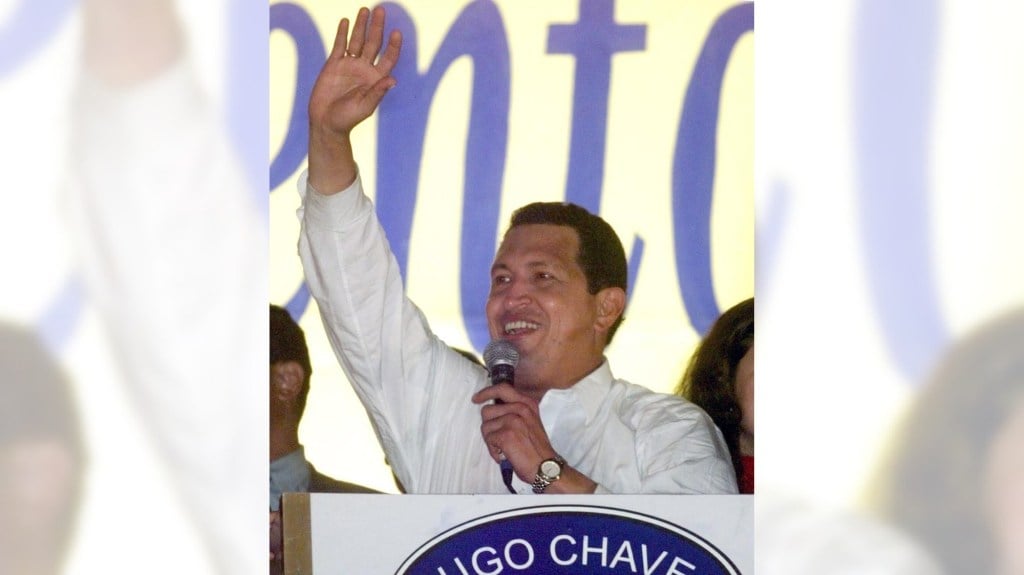 December 6, Hugo Chavez elected president of Venezuela after staging bloody coup attempt