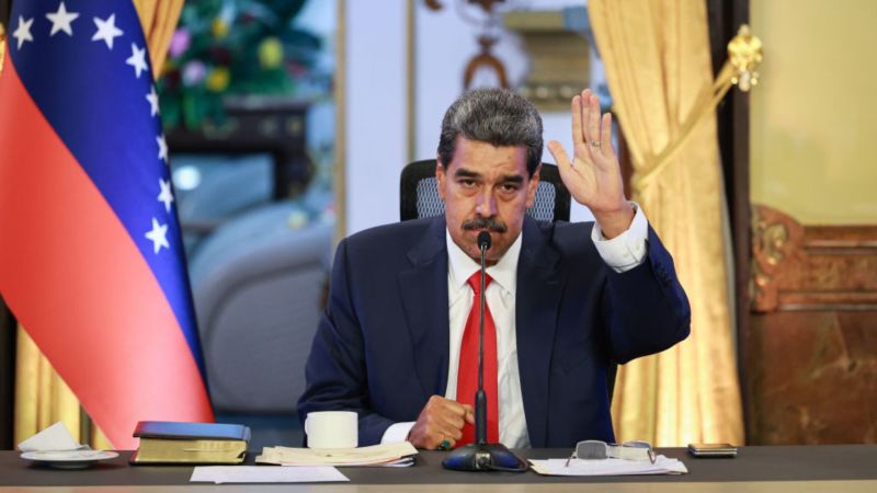 Maduro promulga la ley que castiga a quienes apoyen sanciones del extranjero contra Venezuela