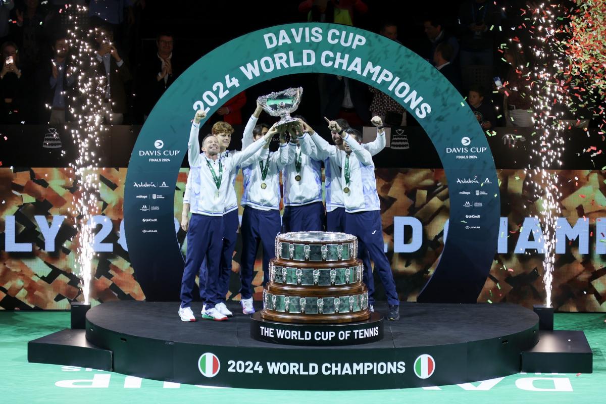 La ITF confirma que Italia acogerá la Final a 8 de la Copa Davis los próximos tres años