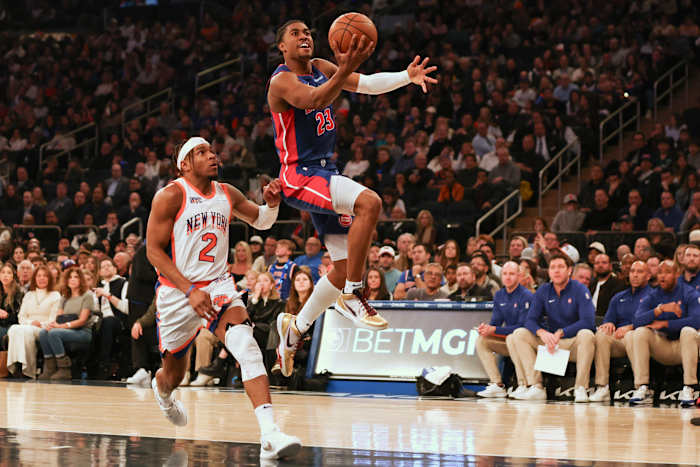 Knee soreness sidelines Detroit Pistons' star Jaden Ivey