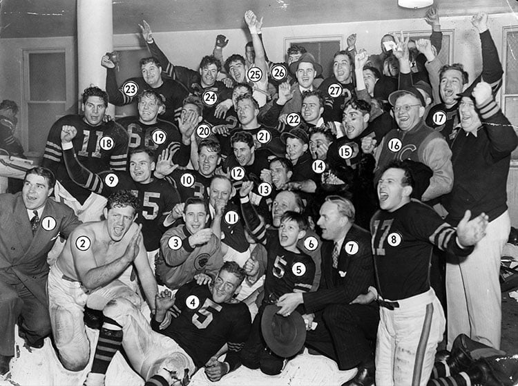 Today in Sports History: Chicago Bears win the NFL championship