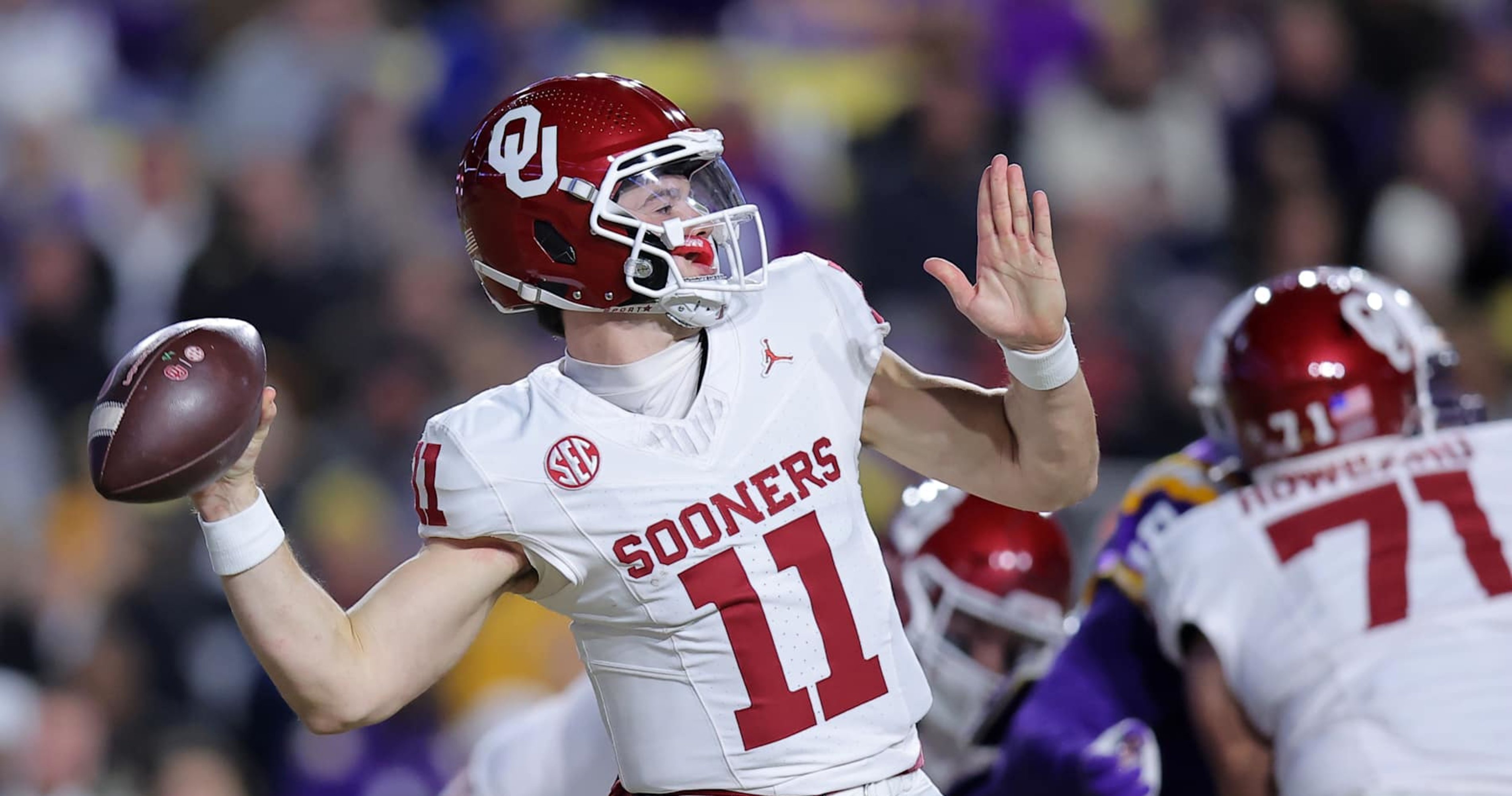 Report: Oklahoma QB Jackson Arnold Expected to Enter Transfer Portal; Former 5-Star