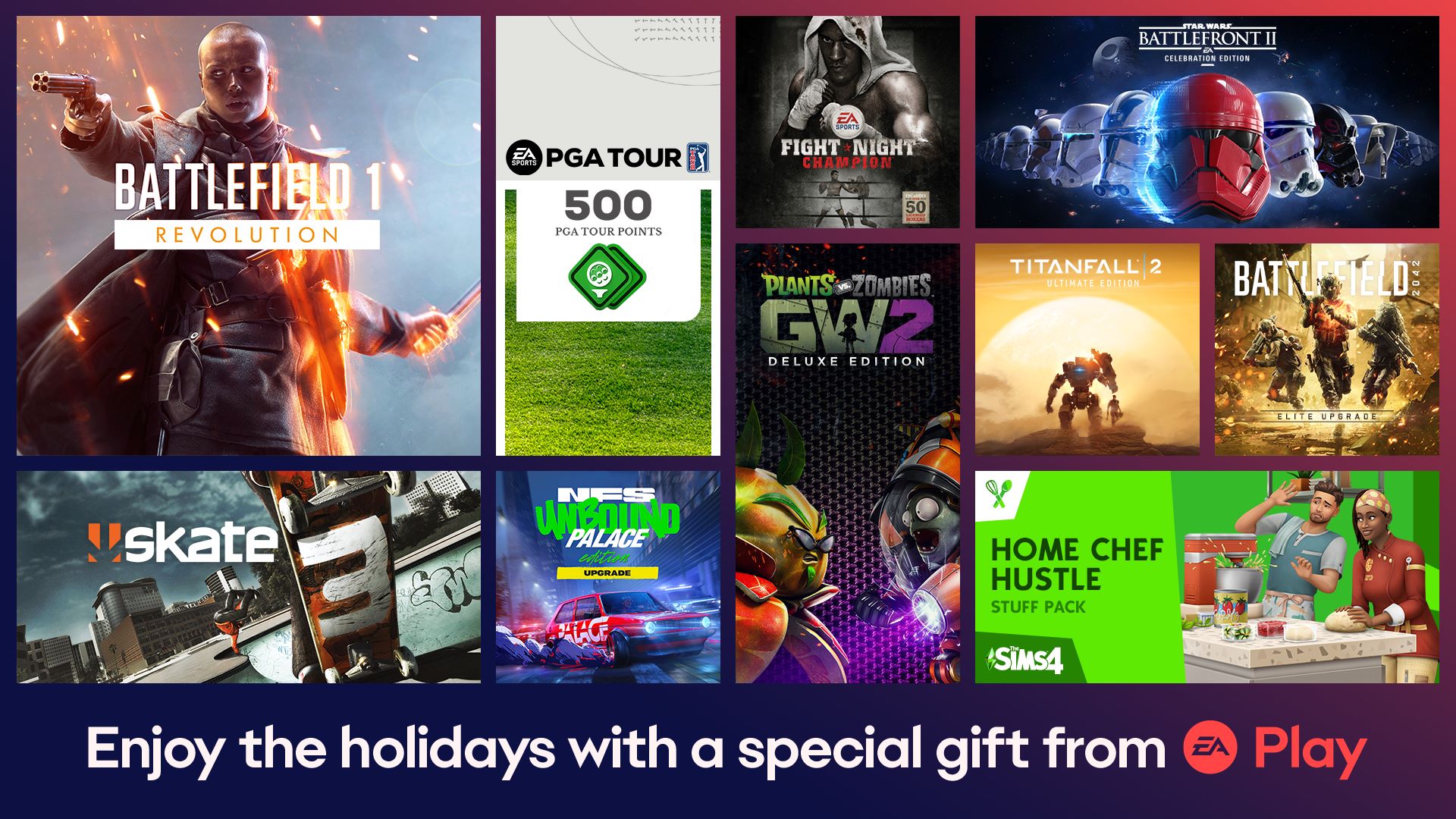 Enjoy A Rewards and Gift Filled Holiday Season This Month with EA Play