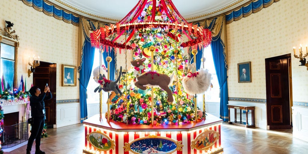 Details you may have missed in the White House Christmas decorations