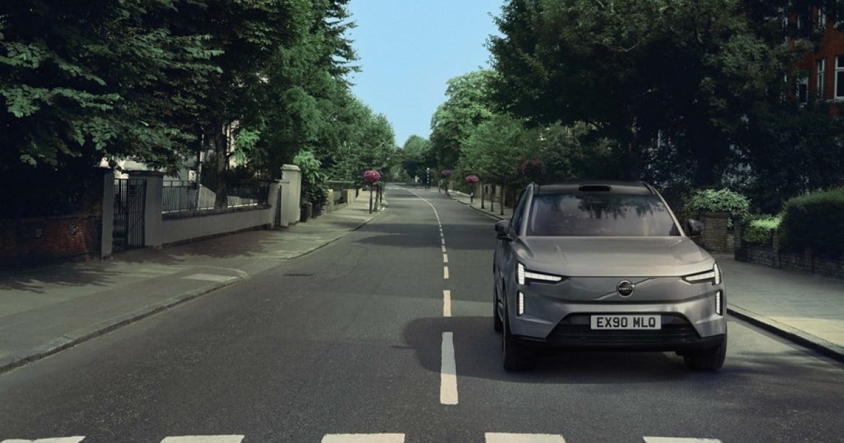 Volvo’s EX90 electric SUV features an Abbey Road sound system