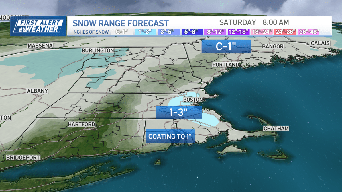 Snowstorm Boston: How many inches of snow will Mass., NH get?