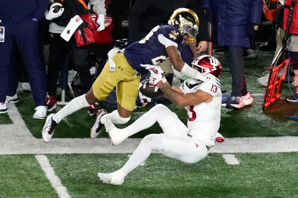 Notre Dame kicks off new college playoff era with win over Indiana