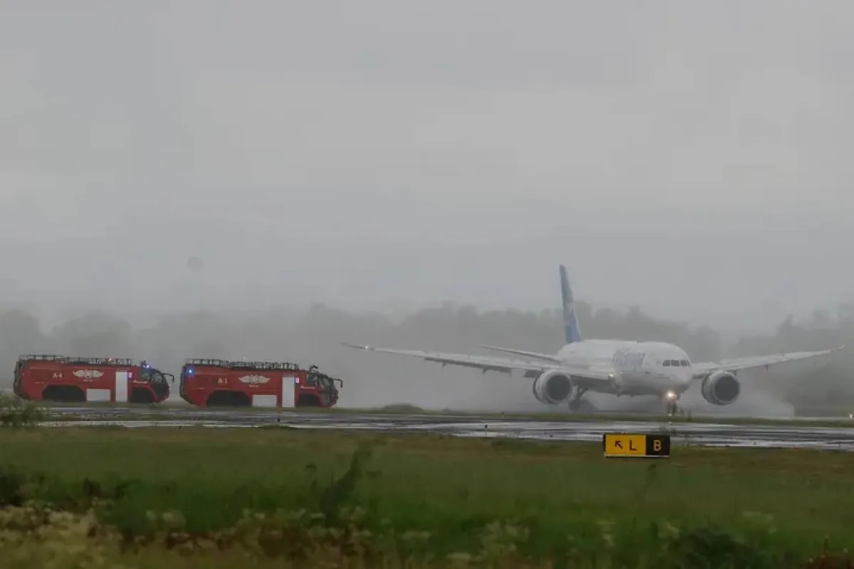 Aterrizaje de emergencia de un avión de Air Europa con destino Madrid