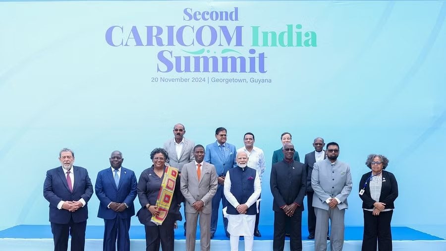 PM Modi meets top Caribbean leaders, discusses bilateral ties