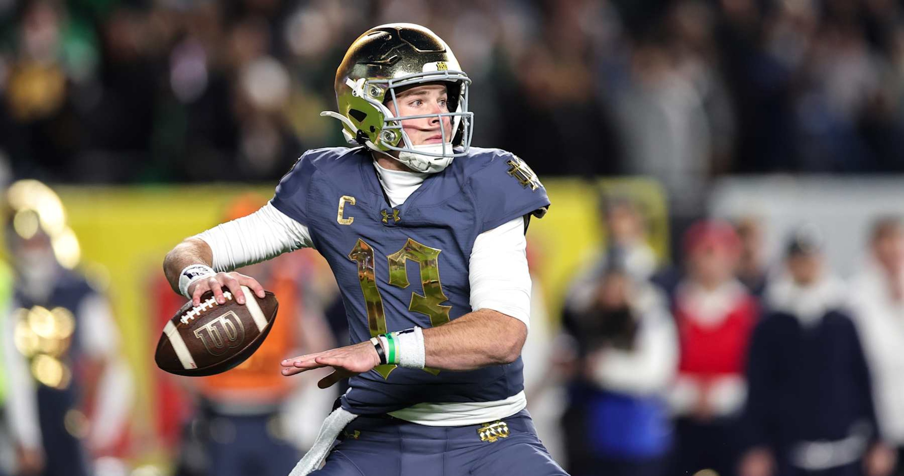 Riley Leonard, No. 6 Notre Dame Thrill CFB Fans in Win vs. Undefeated No. 19 Army