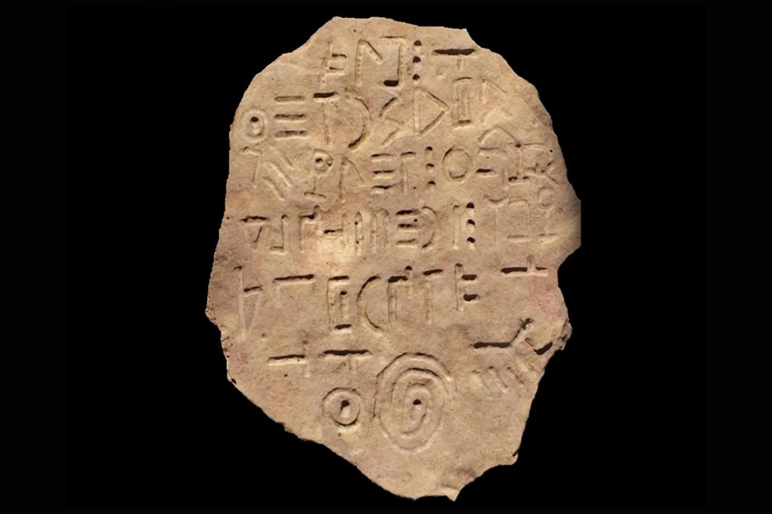 Mysterious Language Etched Onto Newly Discovered Ancient Tablet