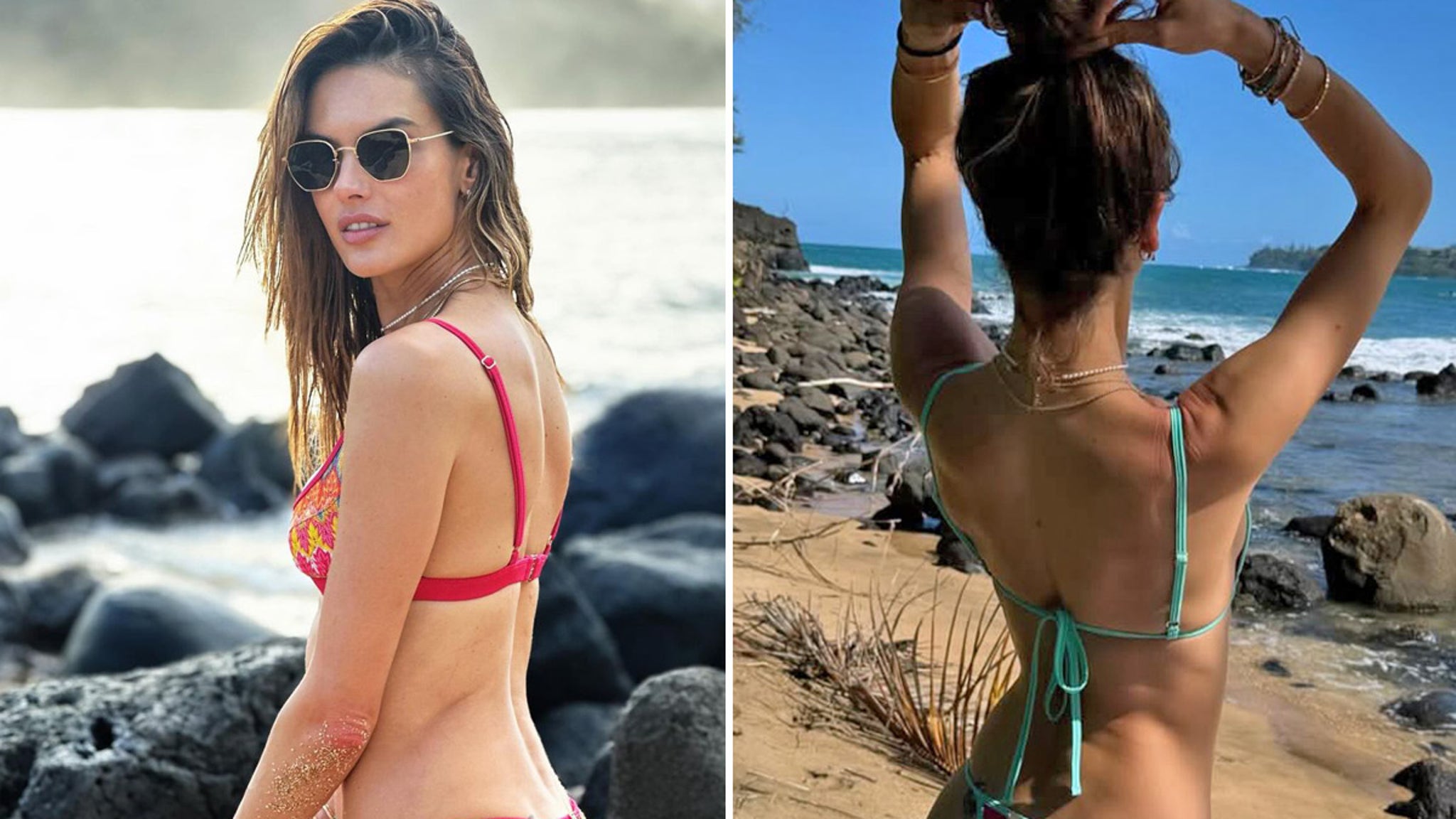 Alessandra Ambrosio's Hawaii Holiday Hot Shots