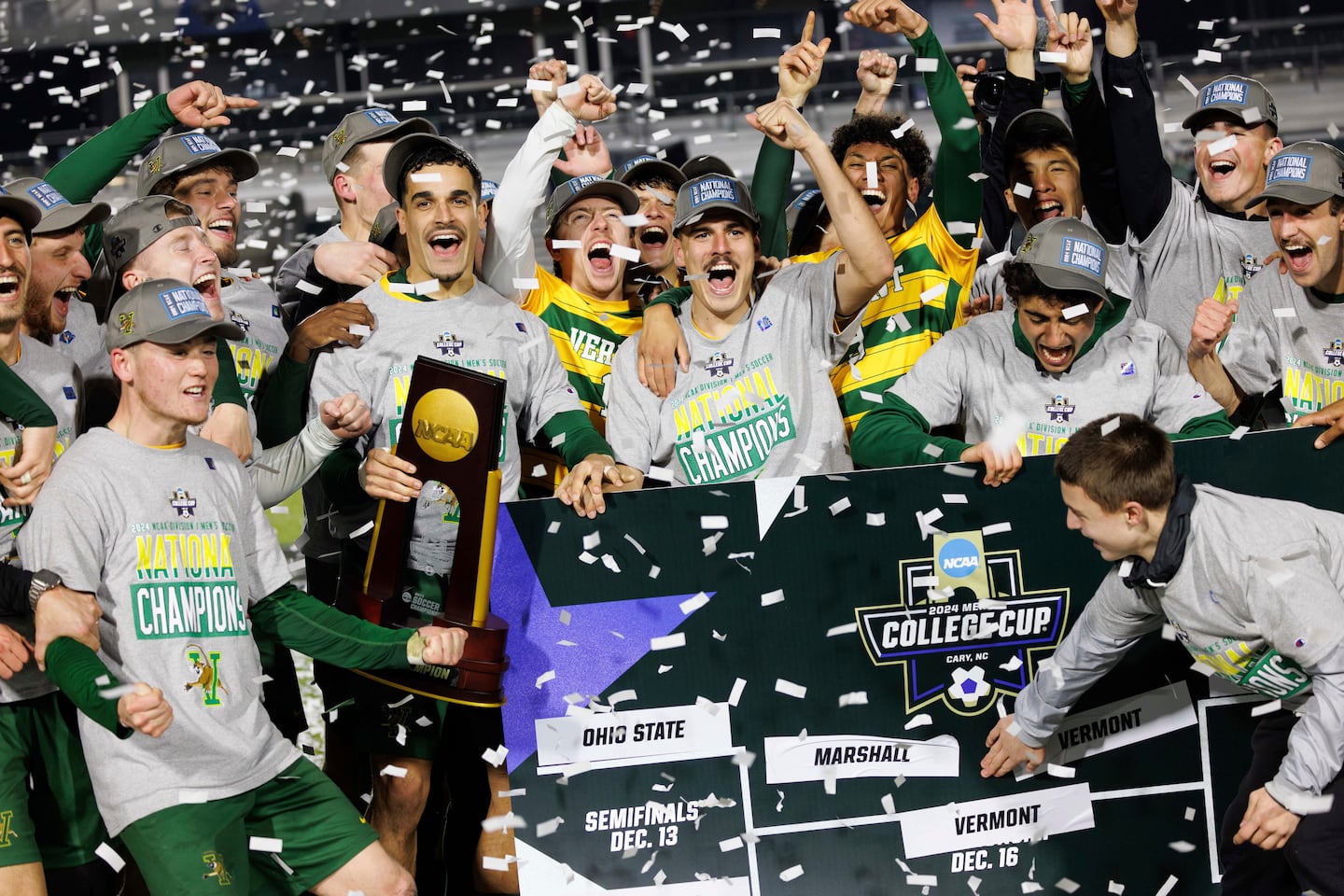 How Vermont men’s soccer delivered an unlikely national title