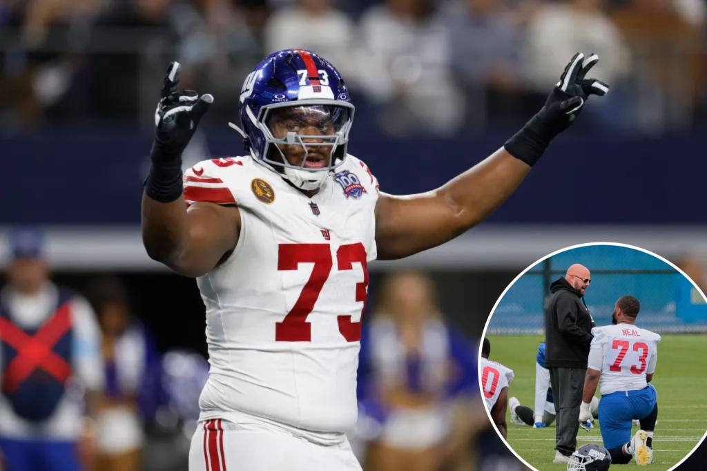 Giants keep 'focus' on Evan Neal at tackle as questions loom