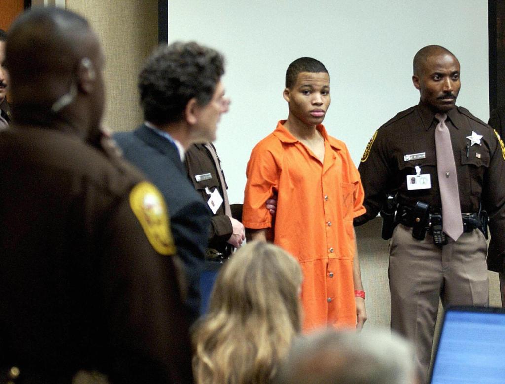 December 23, teen sniper Lee Boyd Malvo spared the death penalty