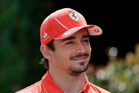 Charles Leclerc’s Brother Cheekily Warns Tiger Woods, Fans Awed