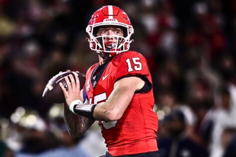 Carson Beck’s NFL Draft Stock Takes Crucial Hit as Georgia's Title Hopes Lie on Gunner Stockton's Shoulders