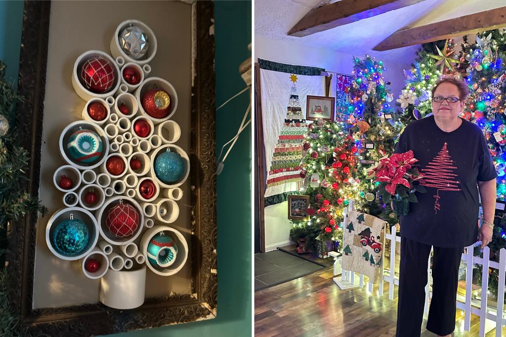 This Ohio woman is rockin' around her Christmas trees, 727 of them