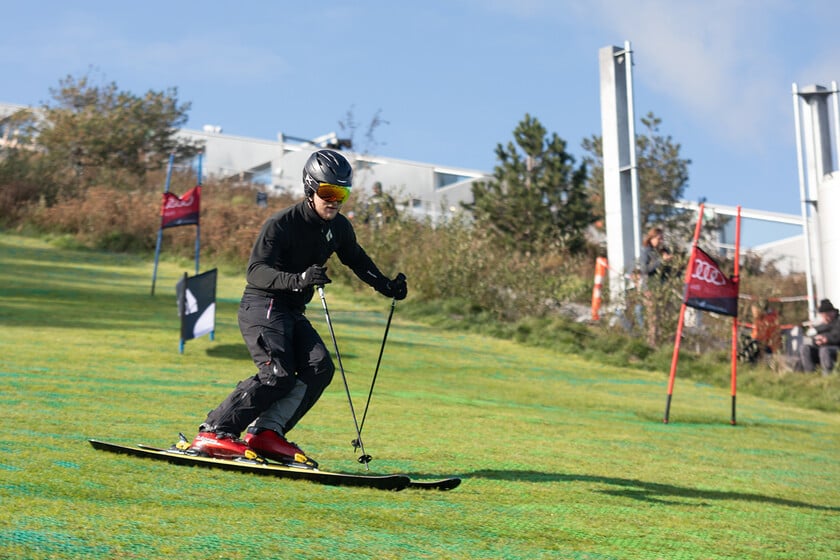 Adiós estaciones blancas, hola pista verde: la crisis climática está llevando al esquí a dejar de ser un deporte de nieve