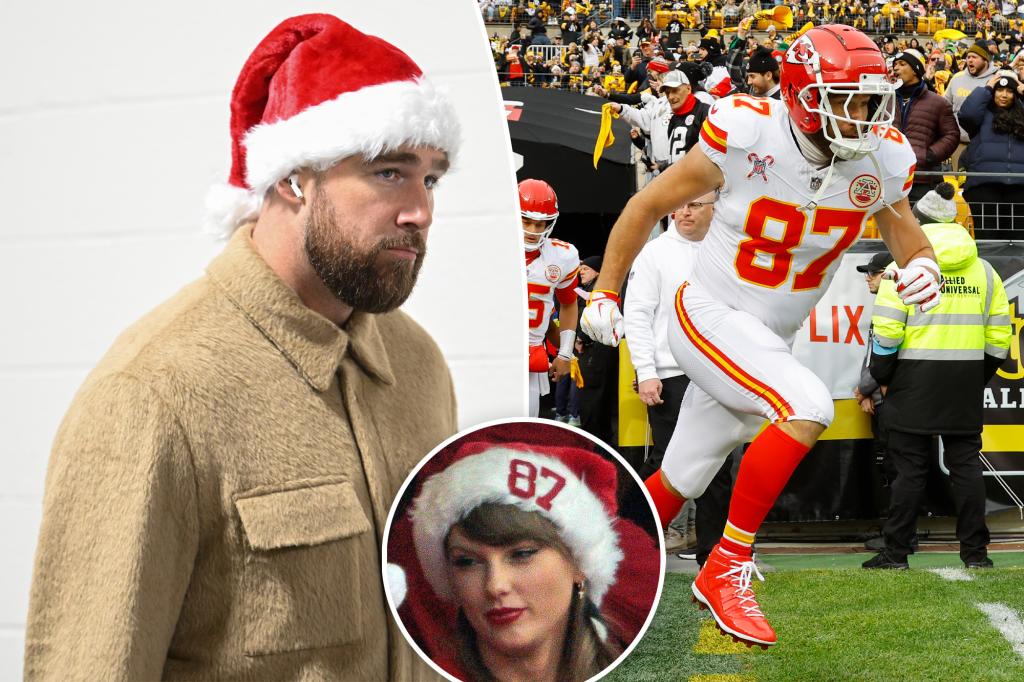 Taylor Swift seemingly skips Travis Kelce's Kansas City Chiefs game on Christmas Day