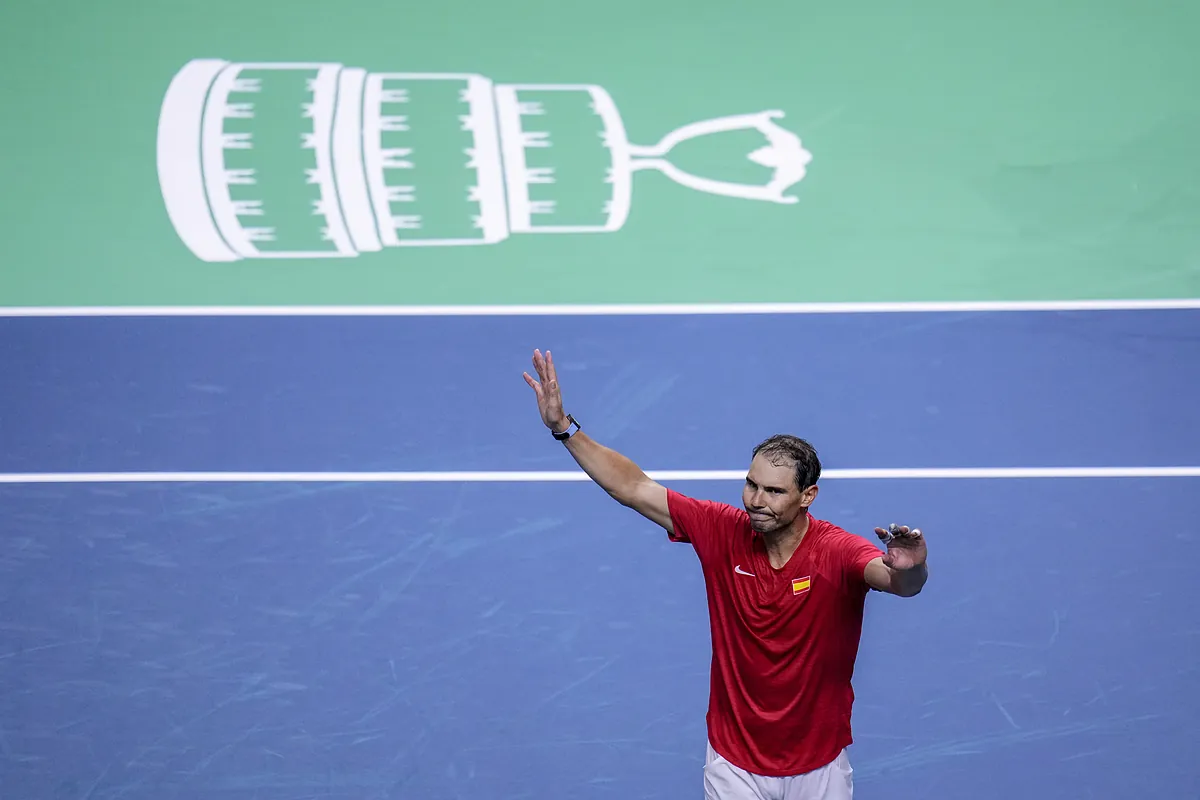 El adiós a deshora de Rafael Nadal, que se fue de madrugada tras caer ante Van de Zandschulp, 80º del mundo, en la Copa Davis