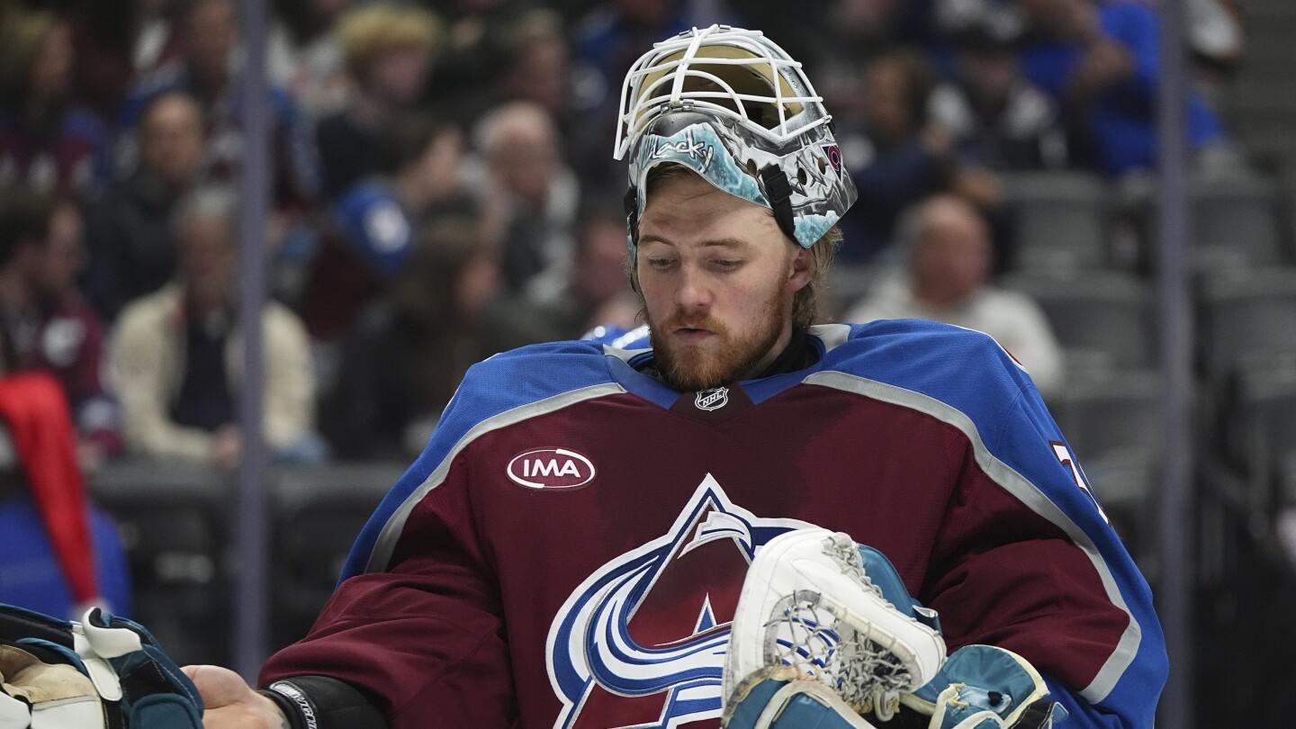 Avalanche reward newly acquired goalie Blackwood with 5-year, $26.25 million contract extension