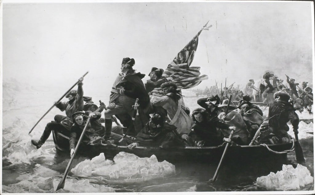 December 25, George Washington crosses the Delaware