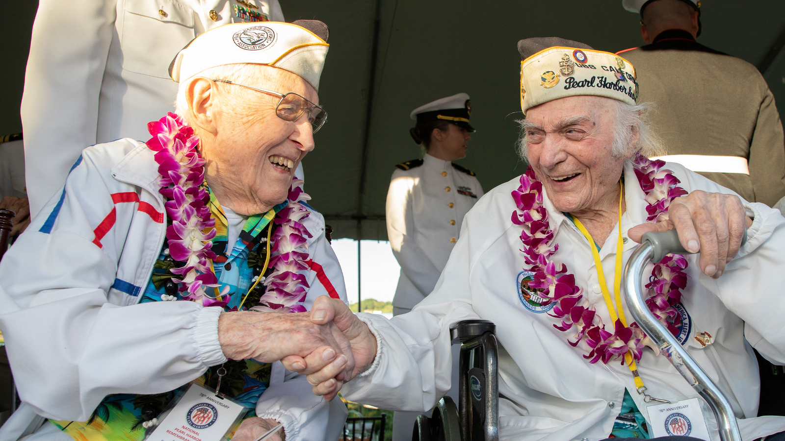 Warren Upton, the oldest living survivor of the attack on Pearl Harbor, dies at 105