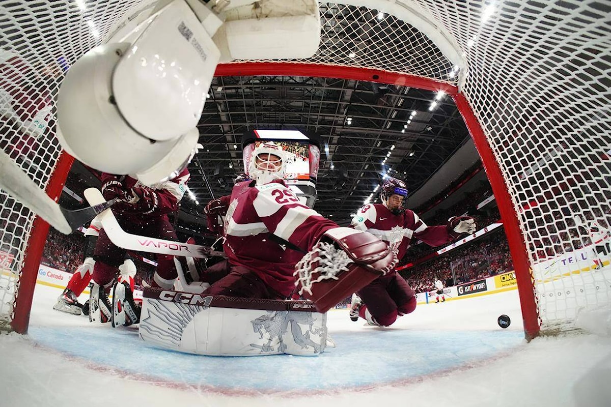 Uninspired Canada shocked by Latvia 3-2 in a shootout at world juniors