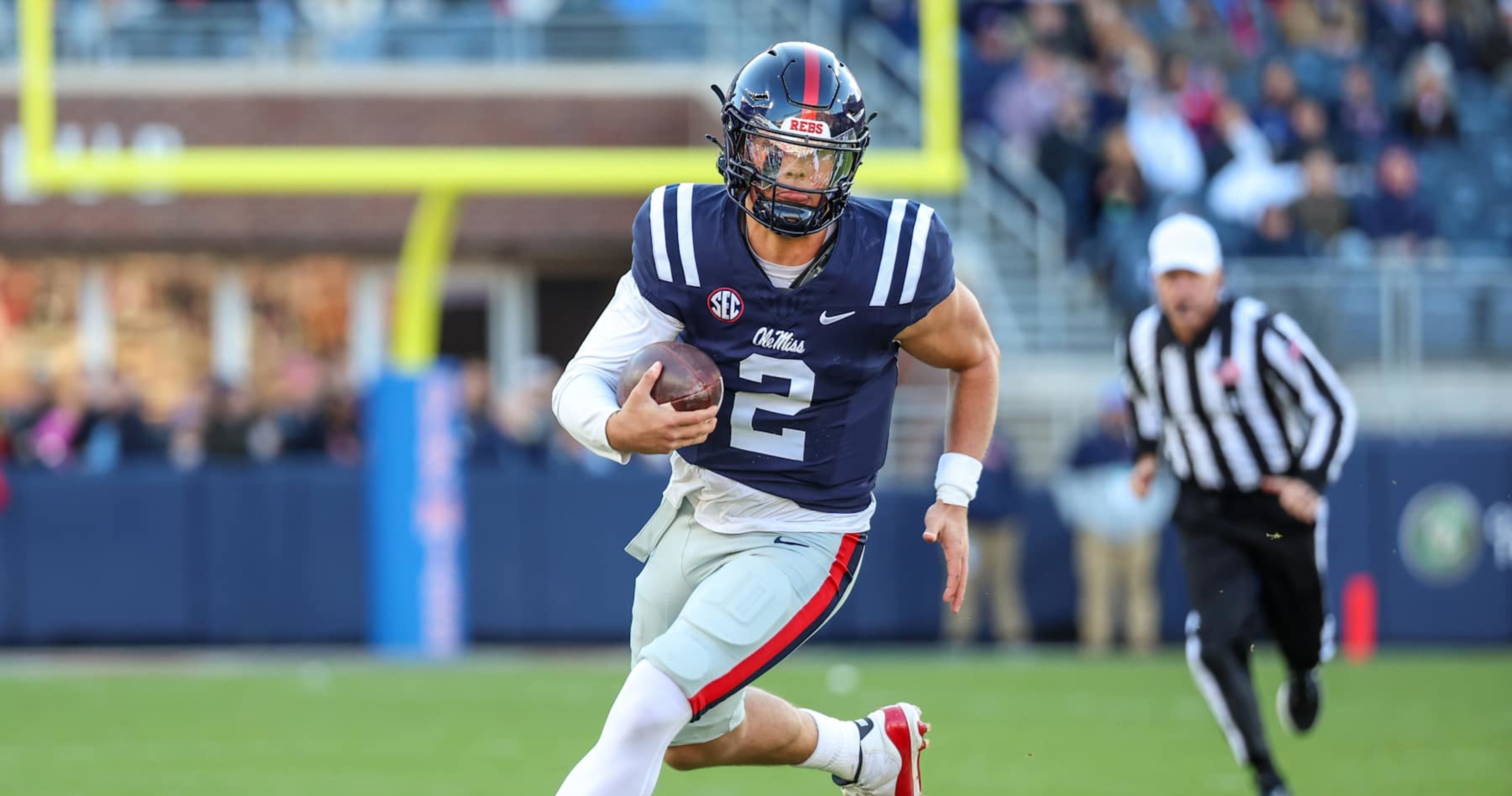 Video: Ole Miss' Jaxson Dart Declares for 2025 NFL Draft; No. 6 QB on B/R's Big Board