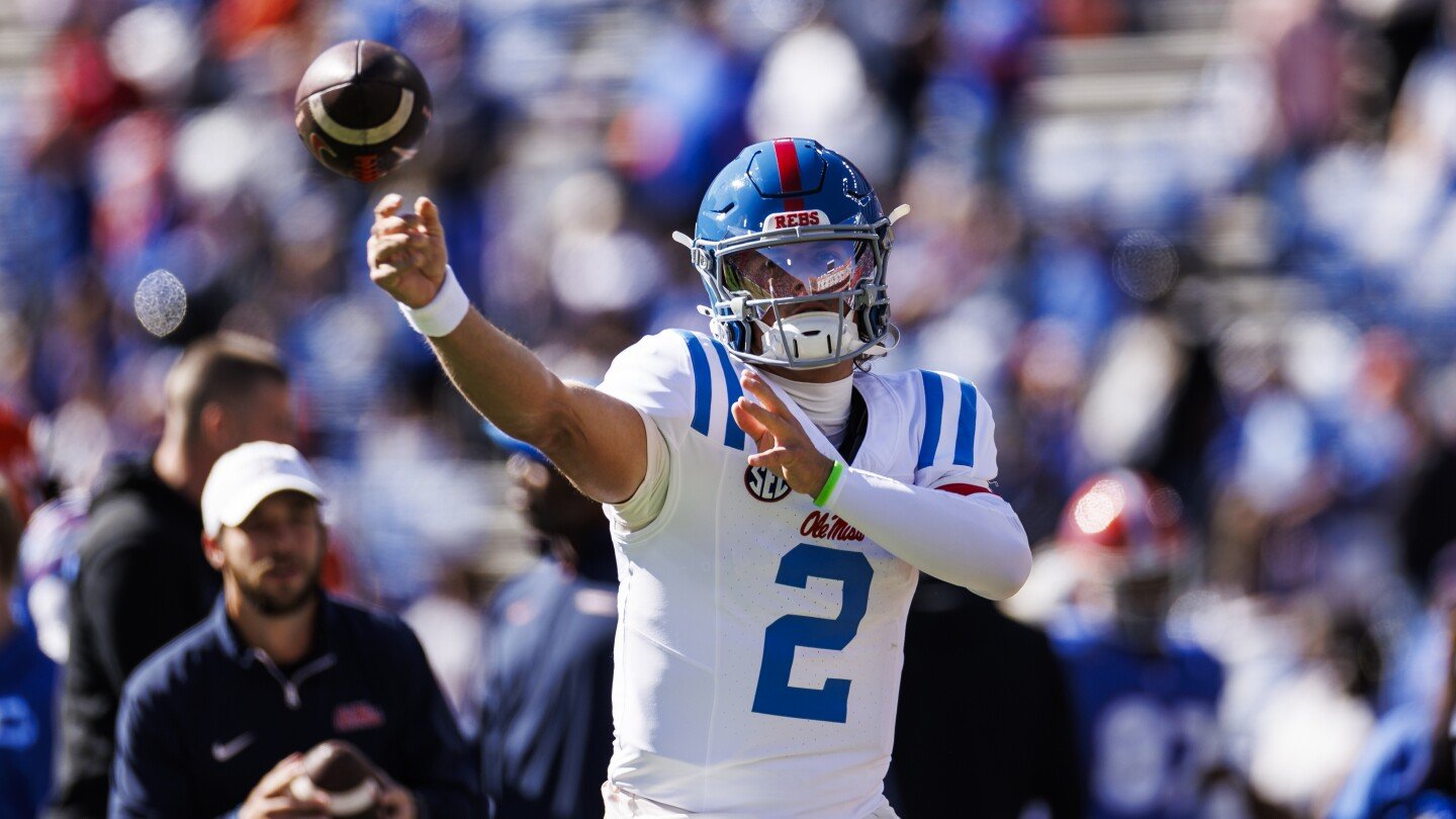 Ole Miss QB Jaxson Dart declares for 2025 NFL draft