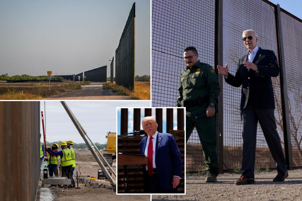 Federal judge orders Biden administration to stop selling off border wall parts