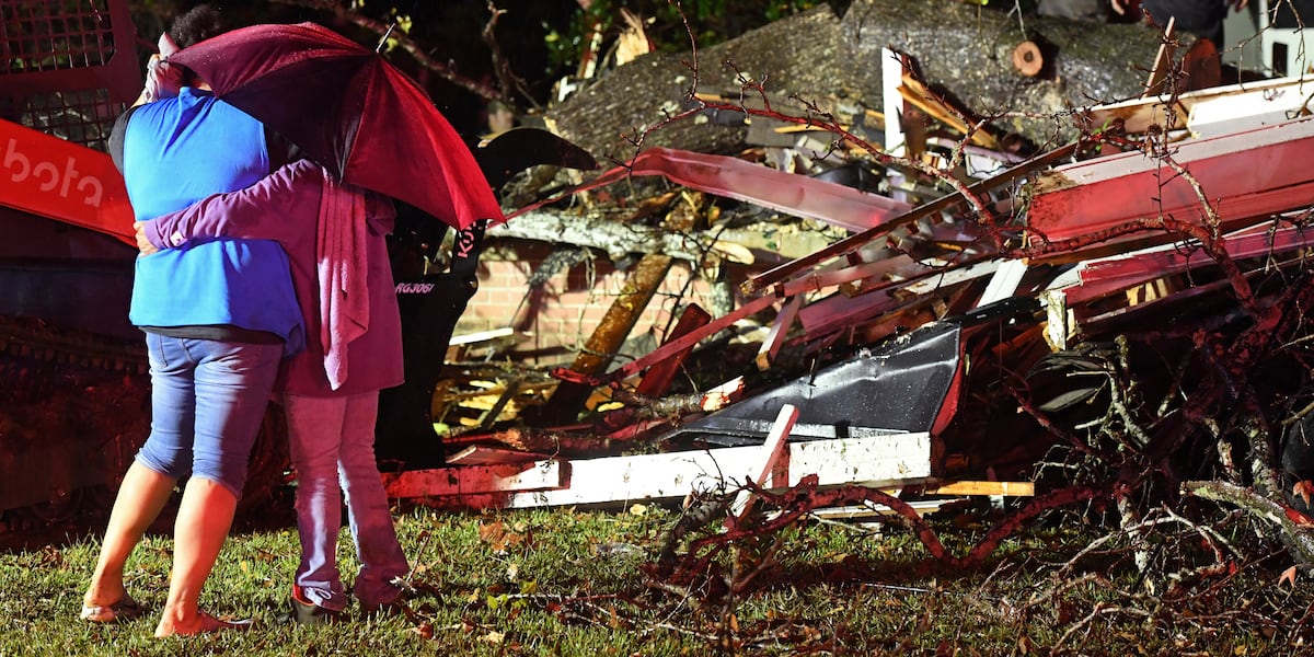 Tornadoes in Texas and Mississippi kill 2 and injure 6 as severe weather system moves east