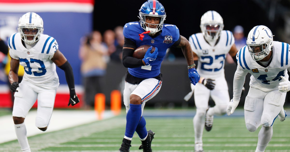 The New York Giants picked the worst time for their first home win of the season