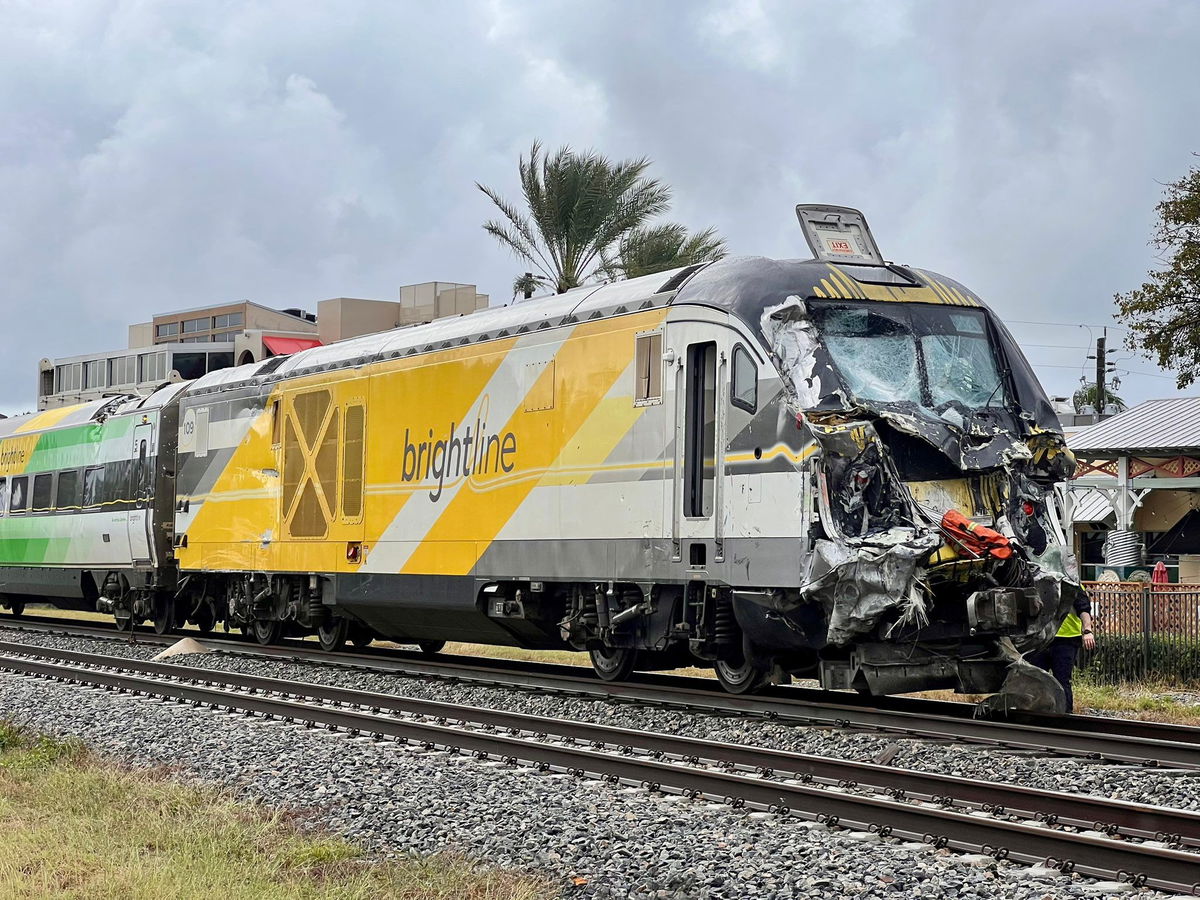 3 firefighters and 12 passengers injured in train collision with fire truck in Florida