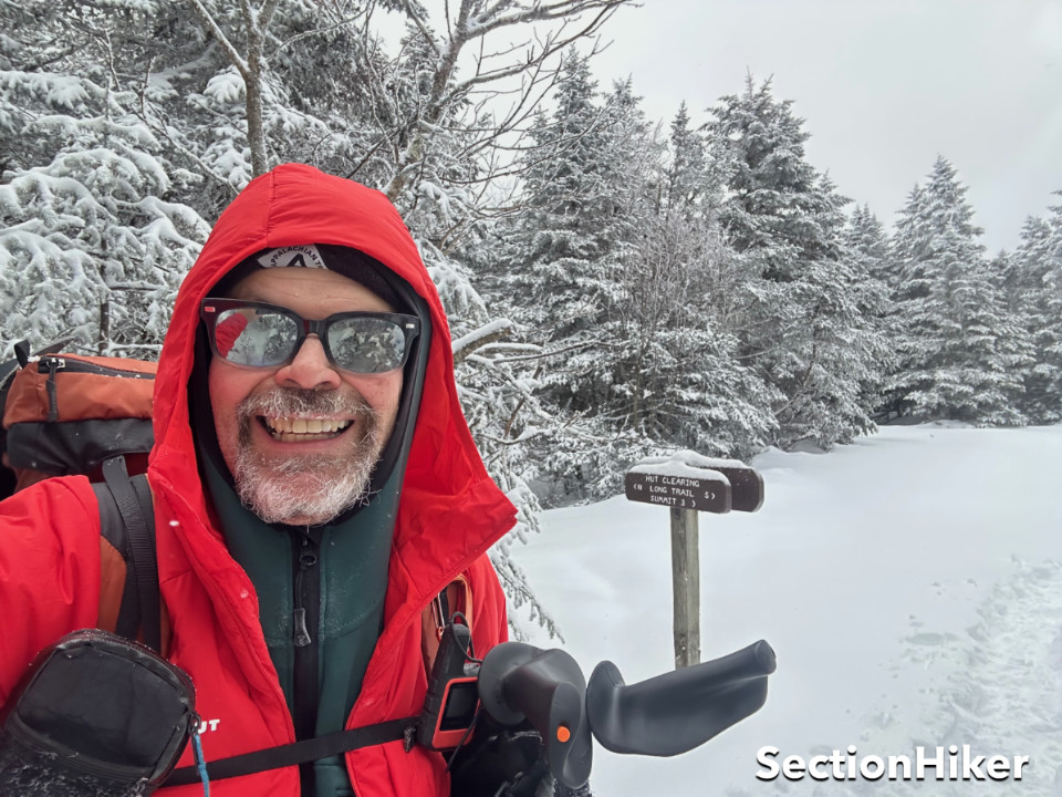 Climbing Camels Hump (VT) in December