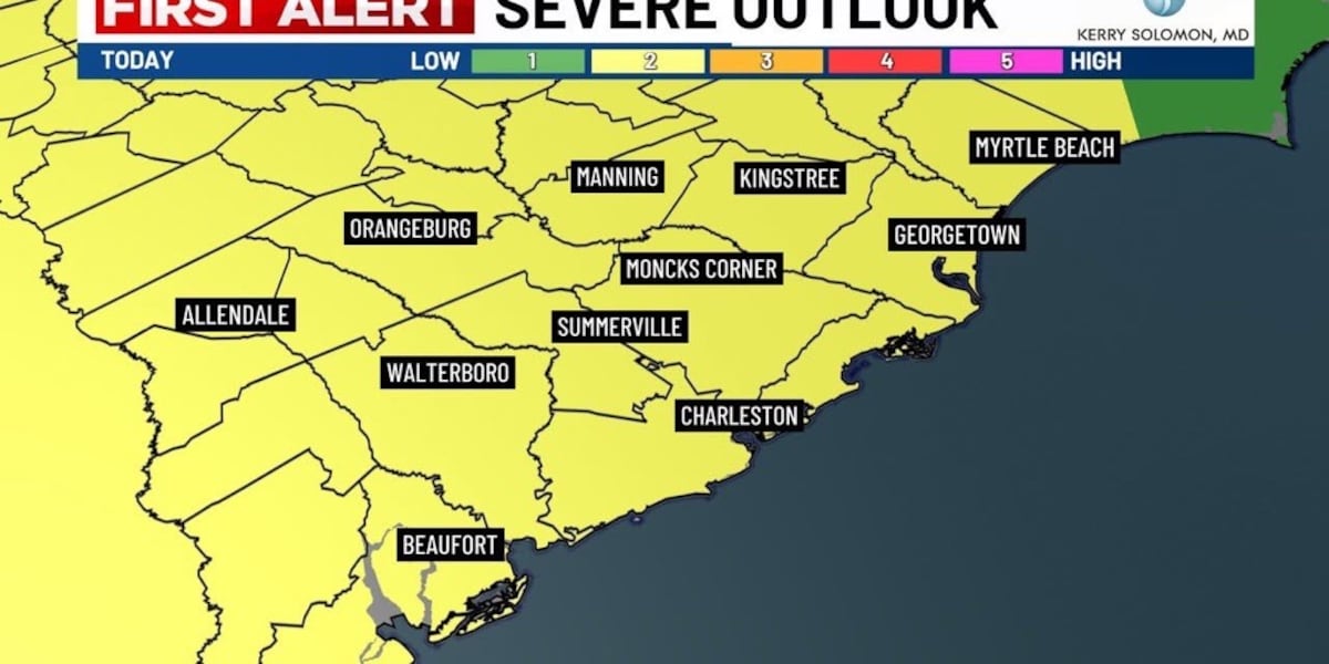 Tornado watch canceled as severe weather threat for Lowcountry ends