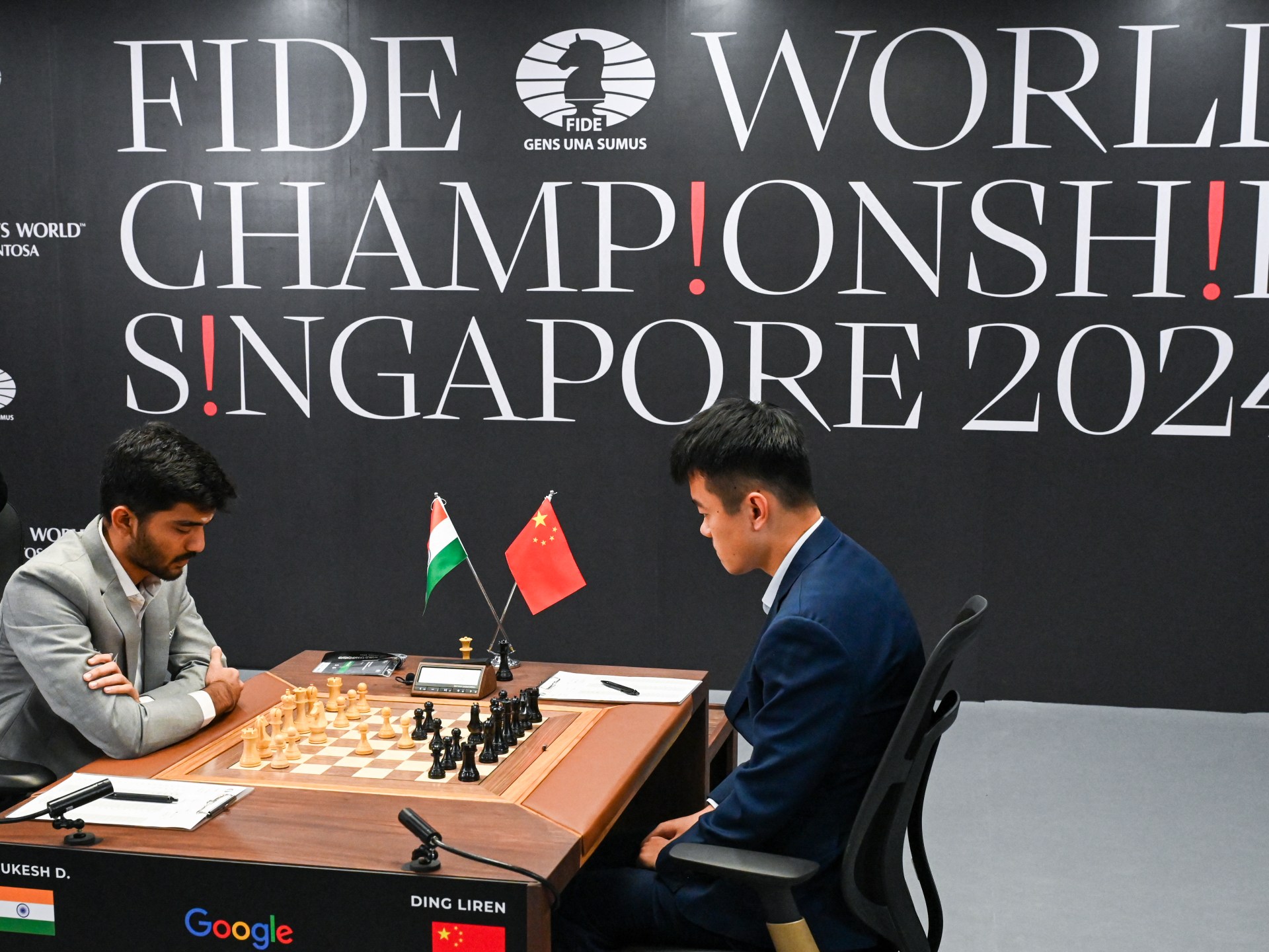 Ding’s comeback win over Gukesh ties World Chess Championship final