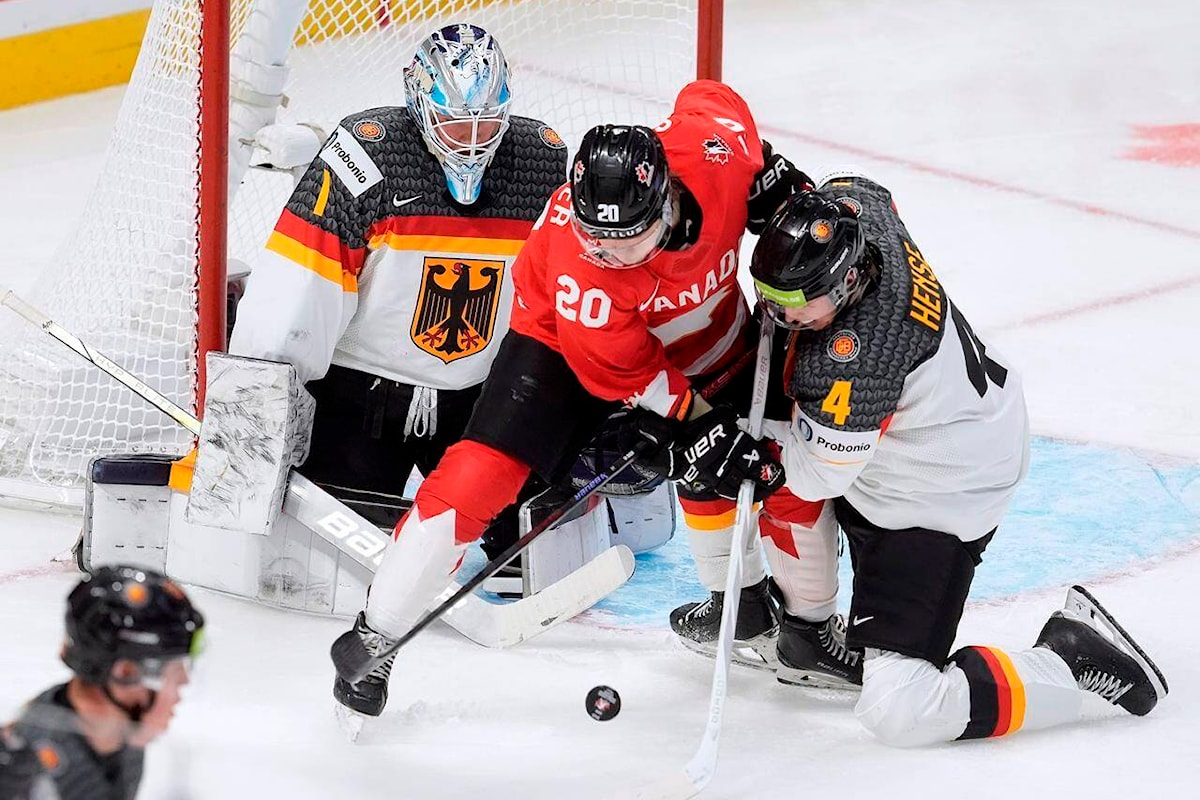 Unconvincing Canada tops Germany 3-0 in world junior hockey clash