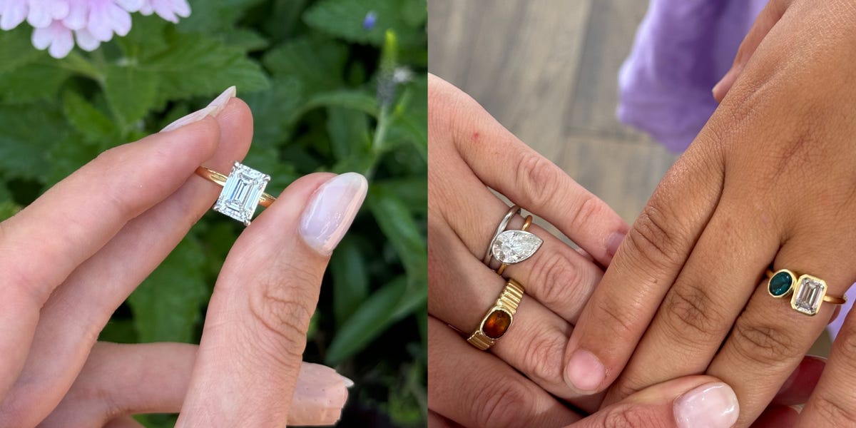 6 of the biggest engagement ring trends you'll see in 2025, according to a private jeweler