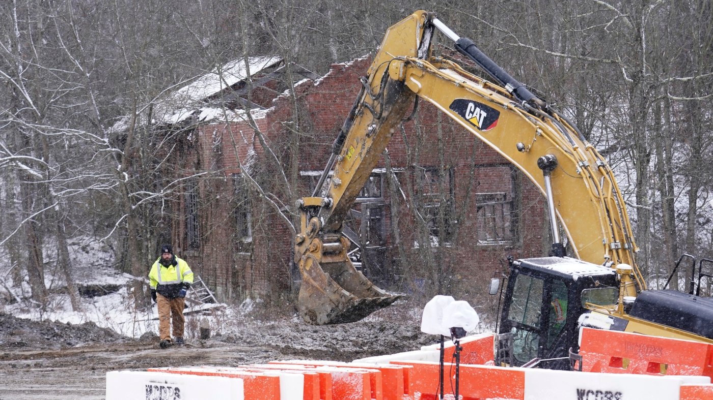 A body has been found in the search for a woman missing near a Pennsylvania sinkhole