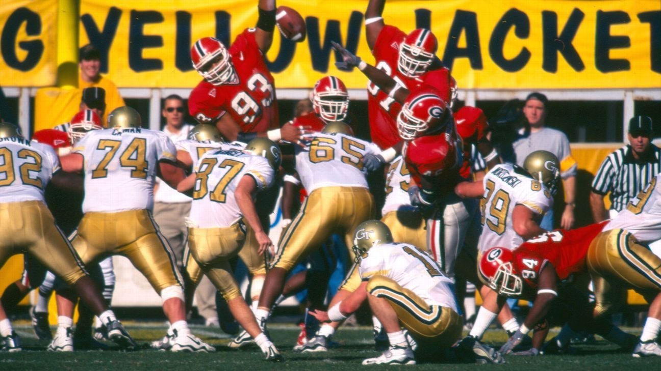 Georgia-Georgia Tech 1999: One of the most memorable rivalry games of all time