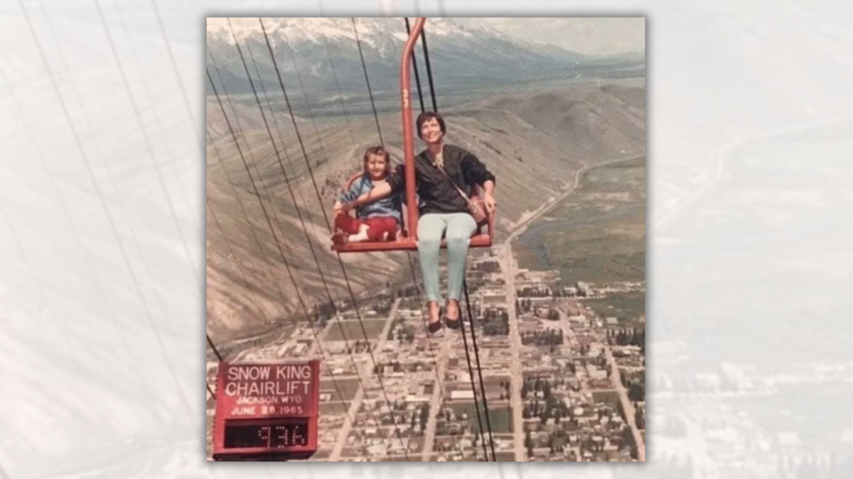 Real Photo Shows 1960s Chairlift with No Safety Bar